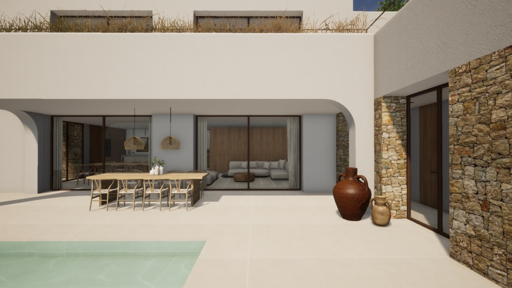 4 bed villa in Moraira
