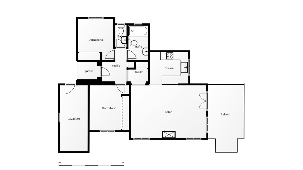 2 bed villa in Calpe