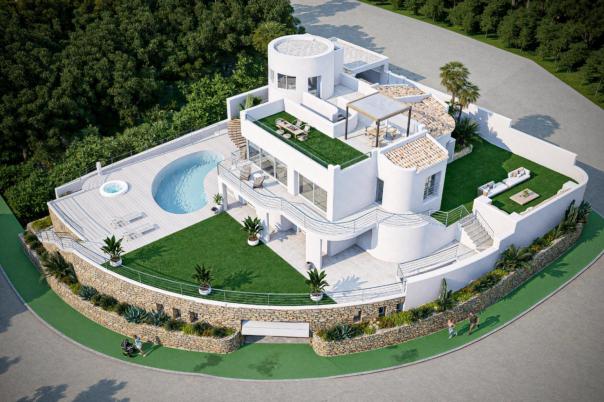 4 bed villa in Altea