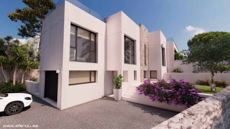 4 bed villa in Calpe