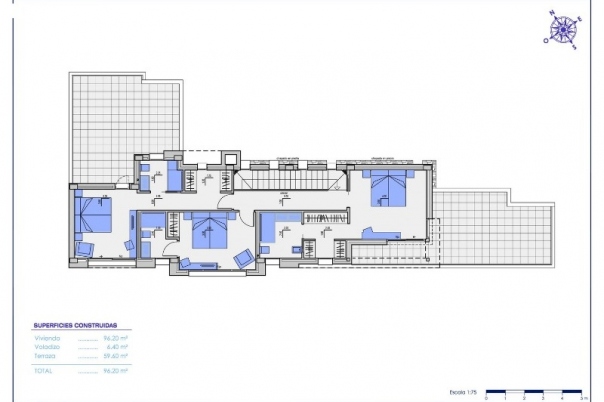 4 bed villa in Calpe
