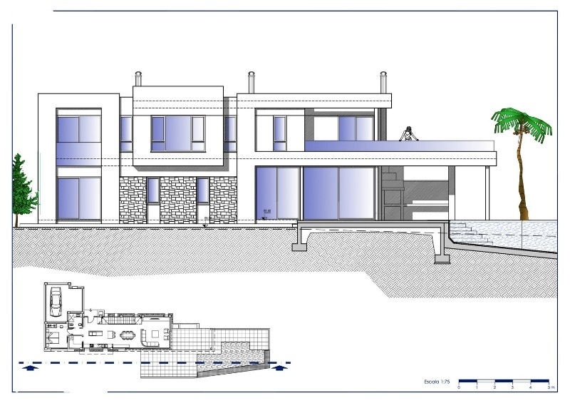 4 bed villa in Calpe