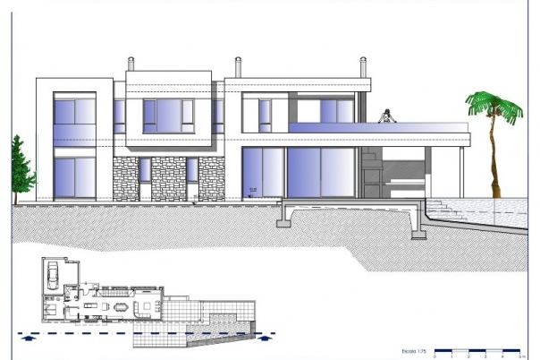 4 bed villa in Calpe
