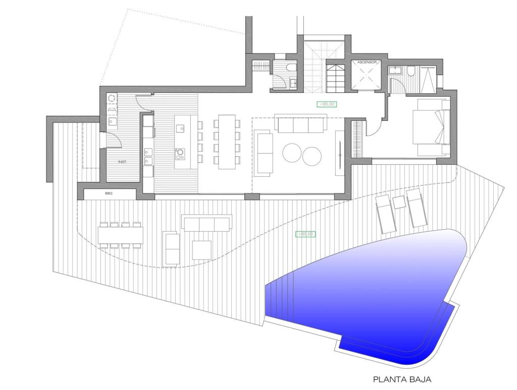 5 bed villa in Moraira