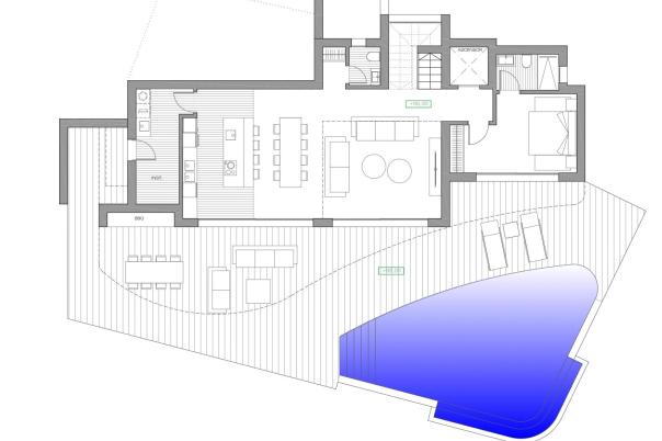 5 bed villa in Moraira