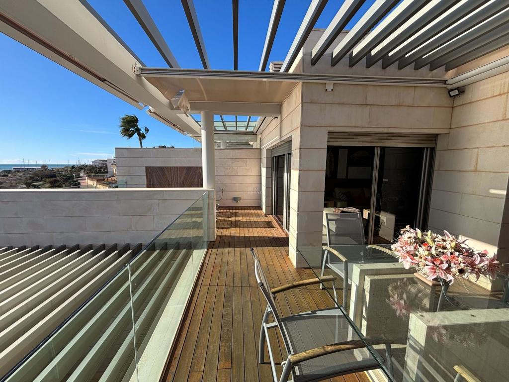 1 bed duplex apartment in Campello (el)