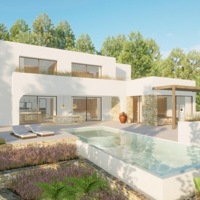 4 bed villa in Moraira