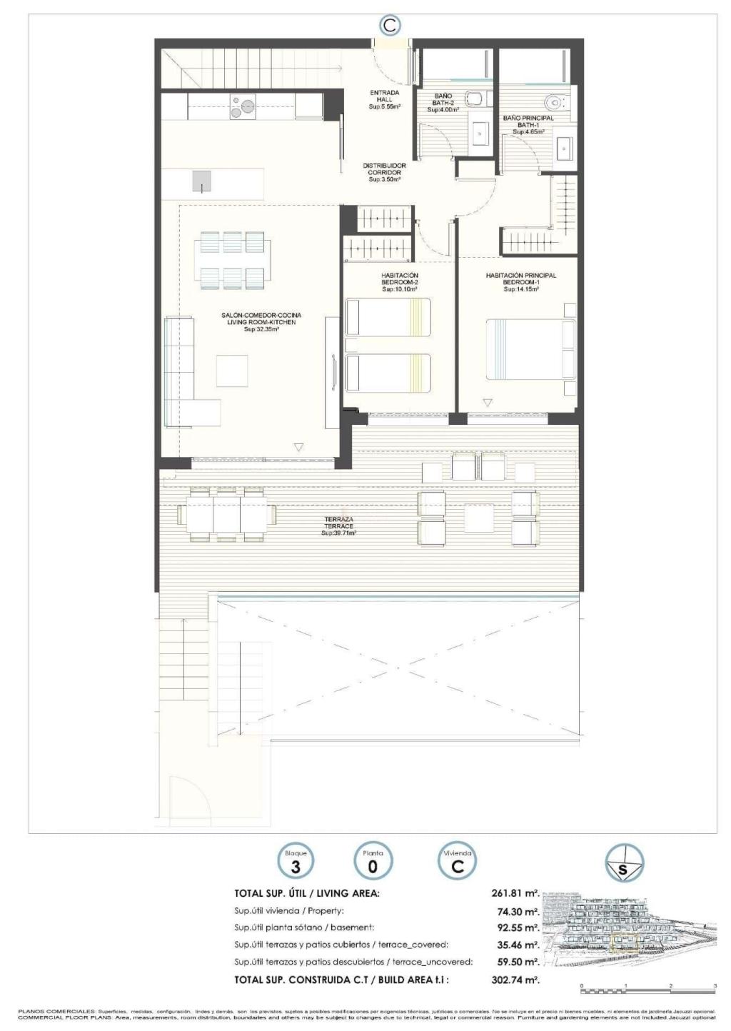 2 bed apartment in Finestrat