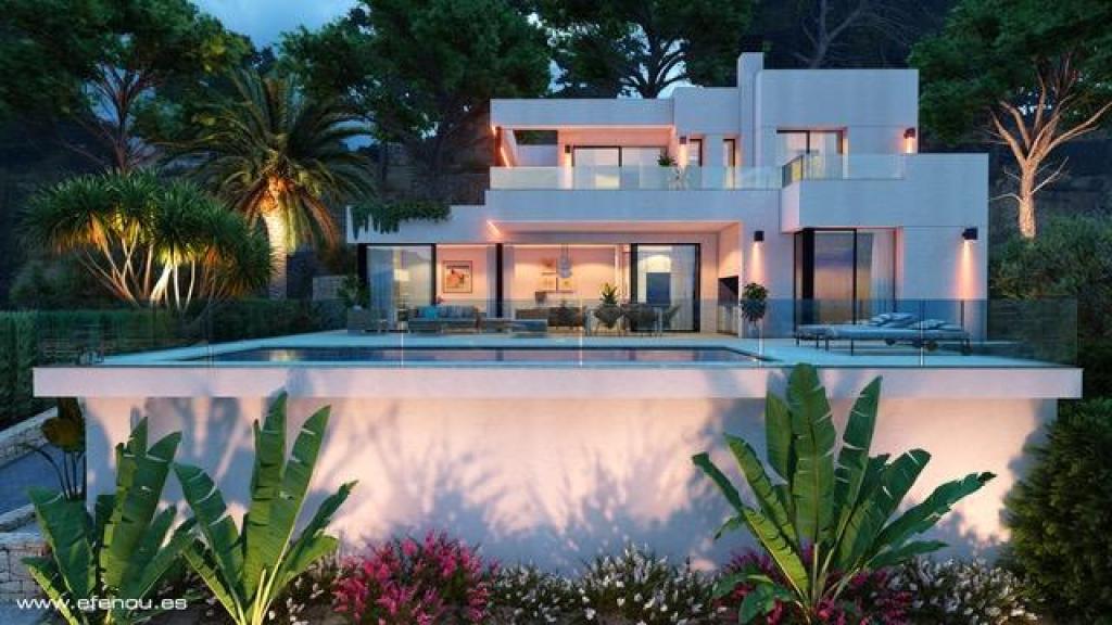 3 bed villa in Calpe