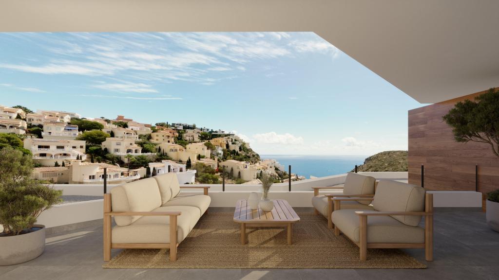 3 bed apartments - flats in Benitachell