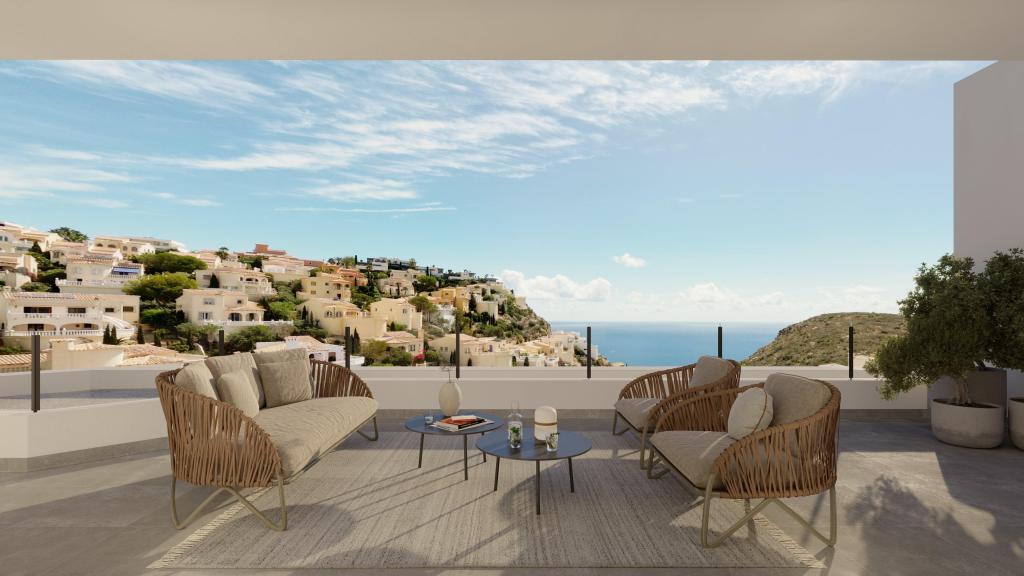 3 bed apartments - flats in Benitachell