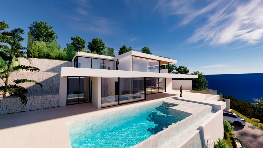 4 bed villa in Altea