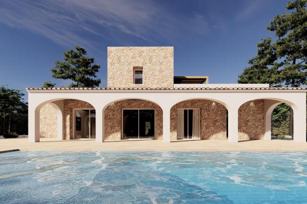 3 bed country houses - fincas in Benissa