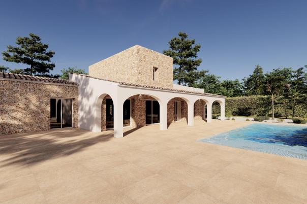 3 bed country houses - fincas in Benissa