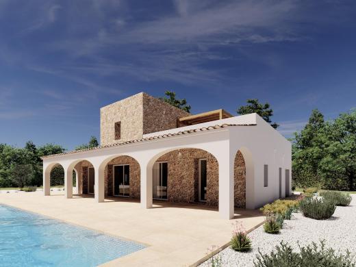 3 bed country houses - fincas in Benissa