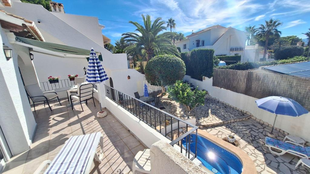 2 bed villa in Moraira