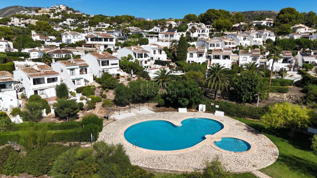 2 bed villa in Moraira