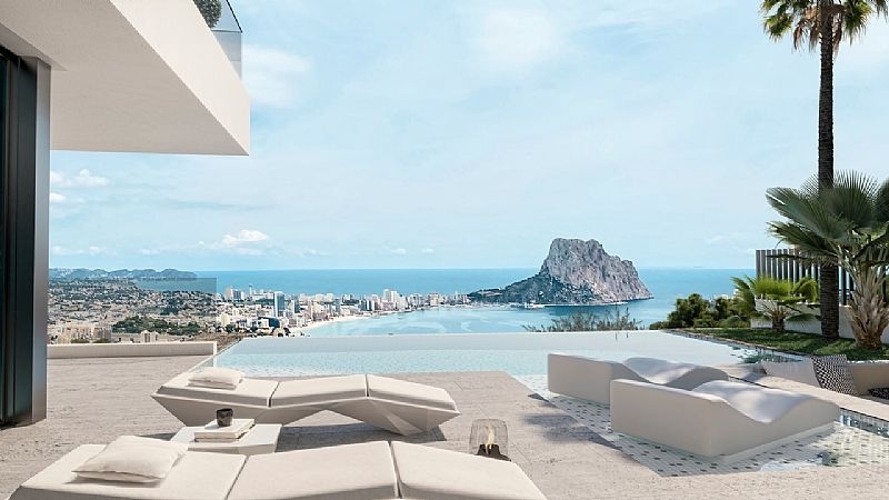 4 bed villas in Calpe