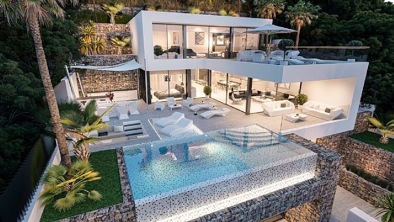 4 bed villas in Calpe