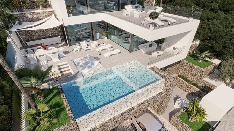 4 bed villas in Calpe