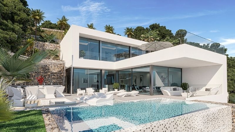 4 bed villas in Calpe
