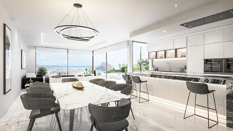 4 bed villas in Calpe
