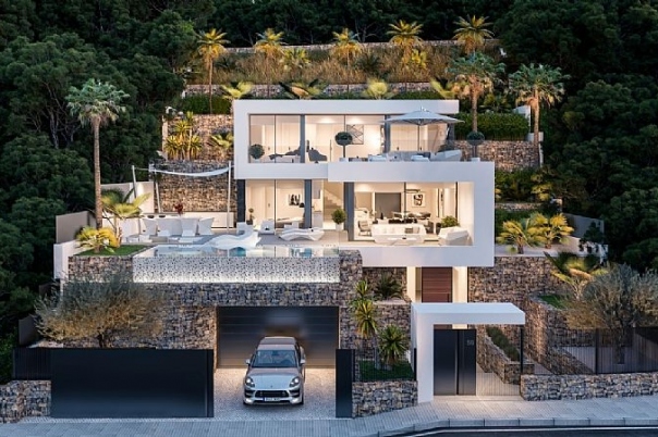 4 bed villas in Calpe