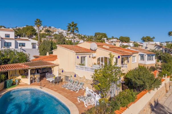 4 bed villas in Moraira
