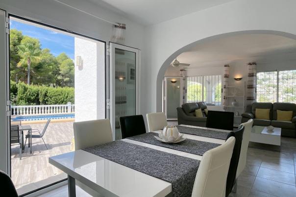 4 bed villa in Moraira