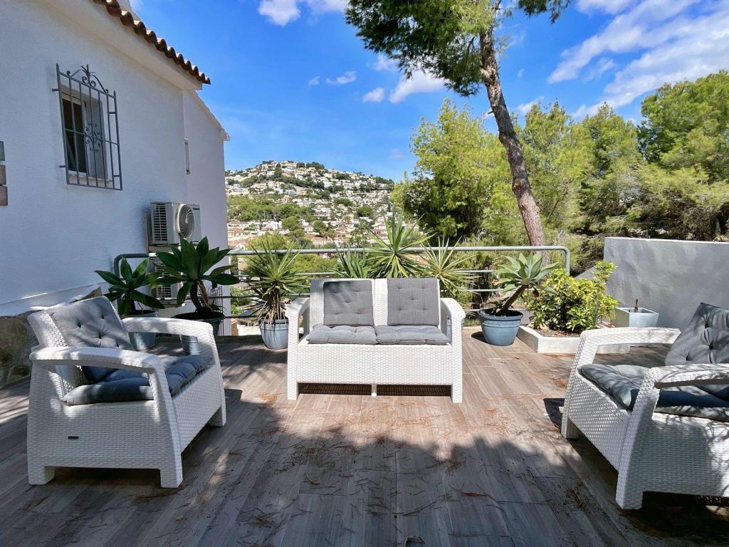 4 bed villa in Moraira