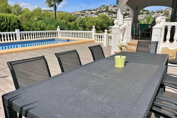4 bed villa in Moraira