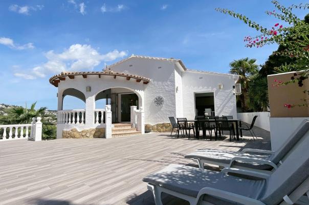 4 bed villa in Moraira