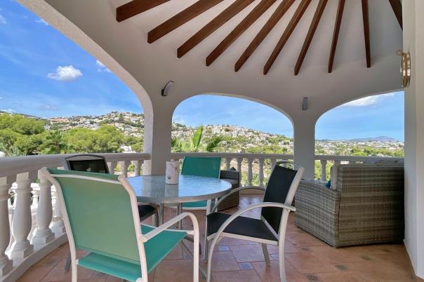 4 bed villa in Moraira