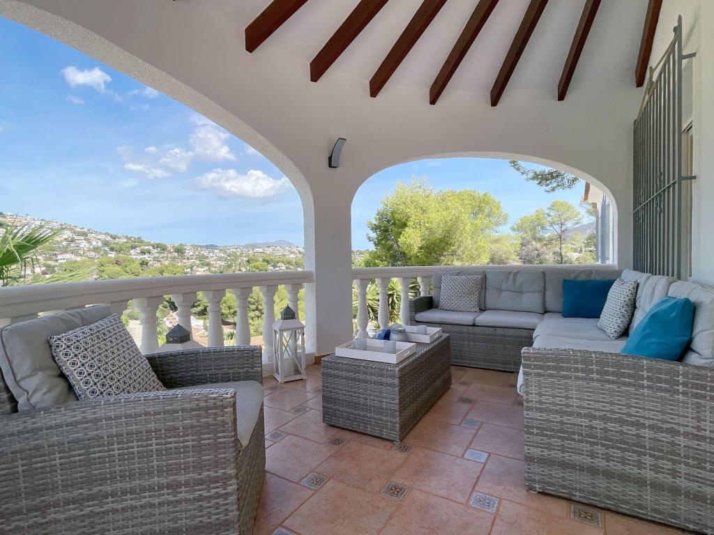 4 bed villa in Moraira