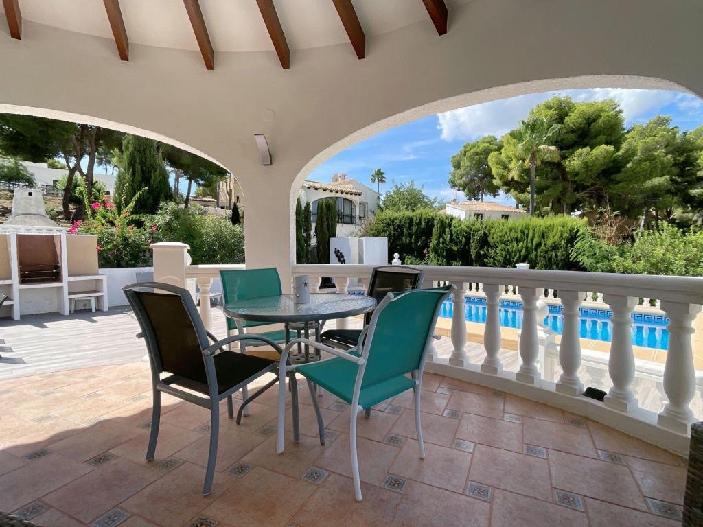 4 bed villa in Moraira