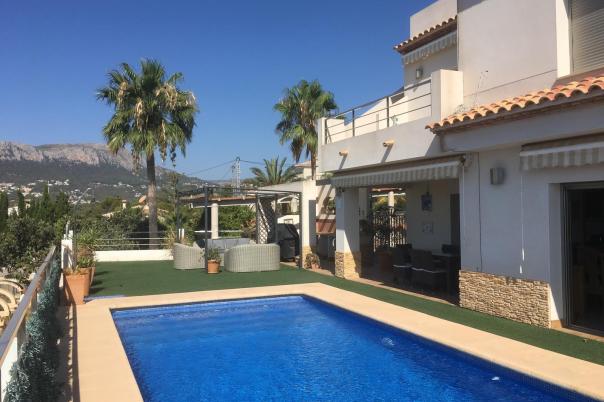 4 bed villa in Calpe