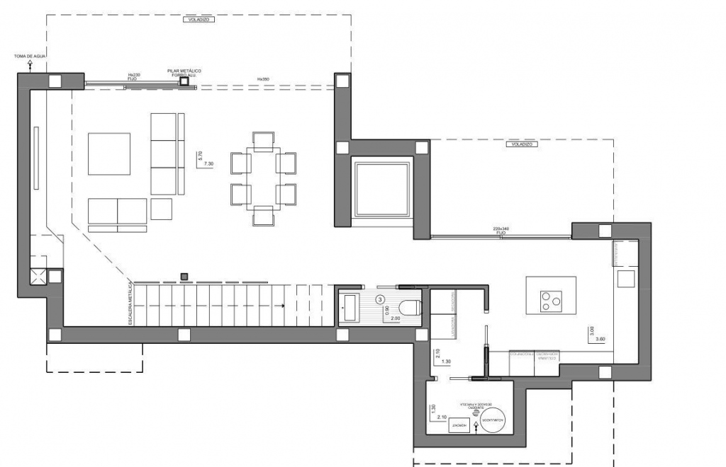 3 bed casa / chalet in Benitachell
