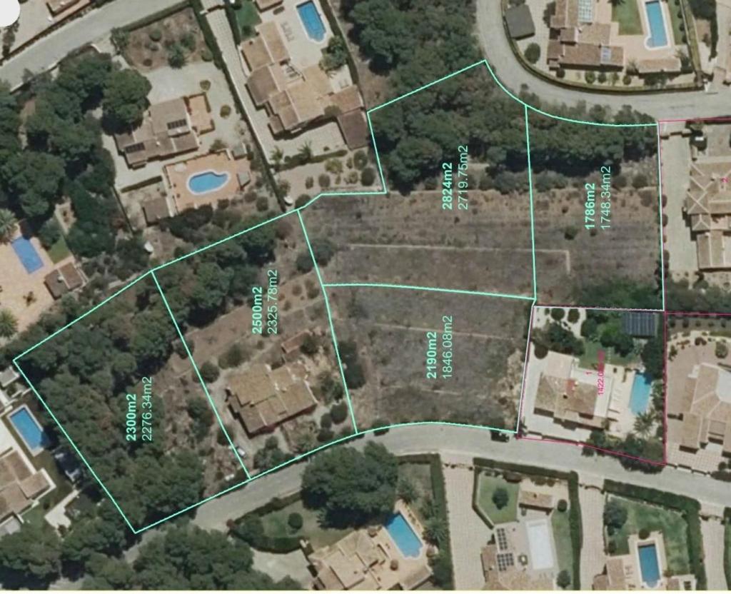 3 bed plot in Jávea