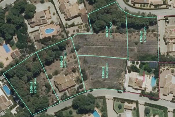 3 bed plot in Jávea