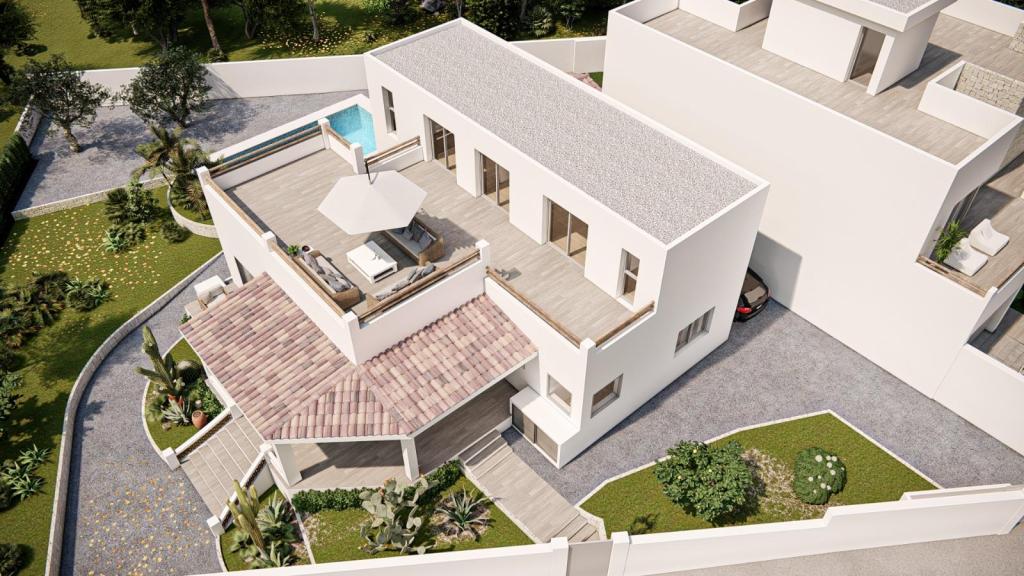 3 bed villa in Albir