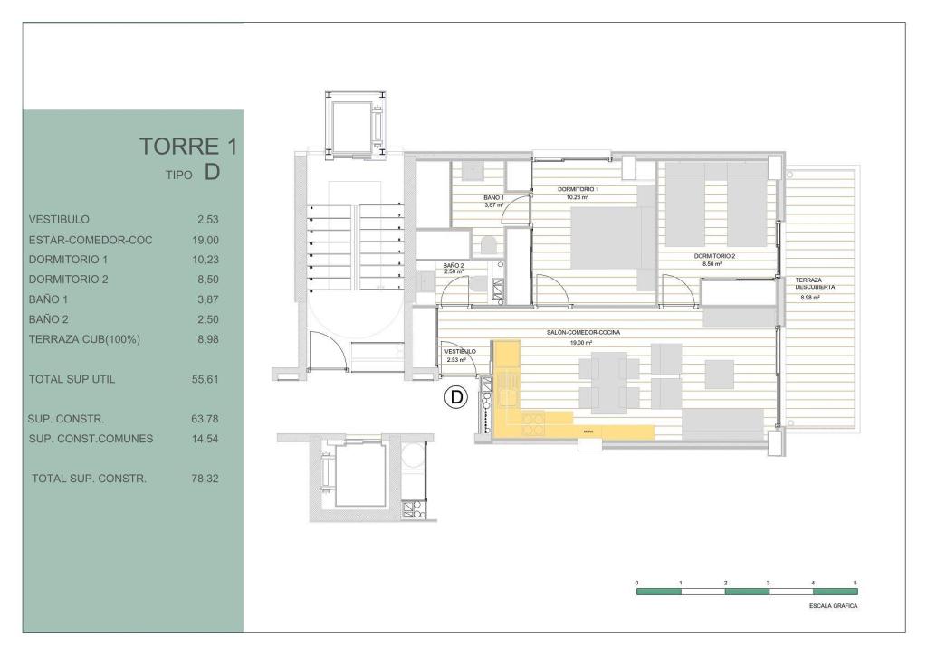 2 bed apartment in Guardamar del Segura