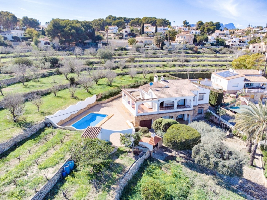 6 bed villa in Benissa