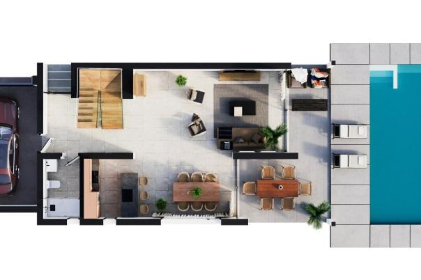 3 bed villa in Calpe