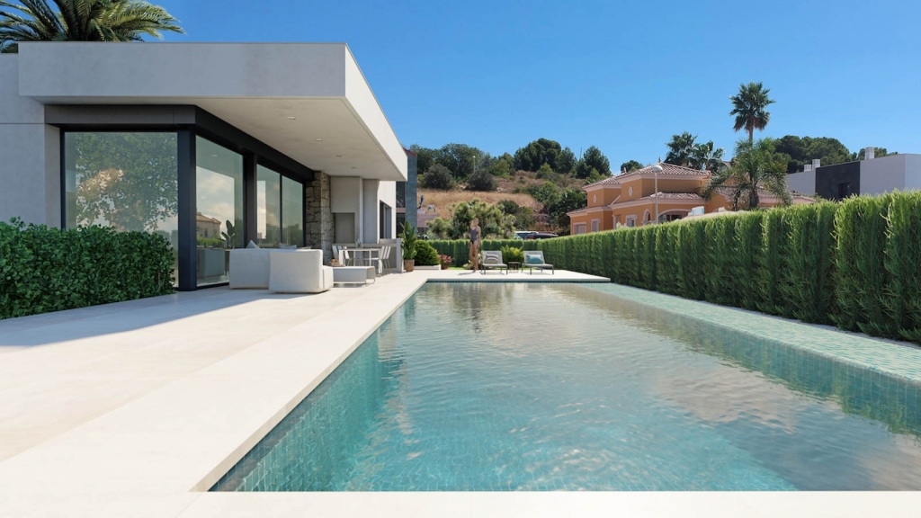 3 bed villa in Calpe