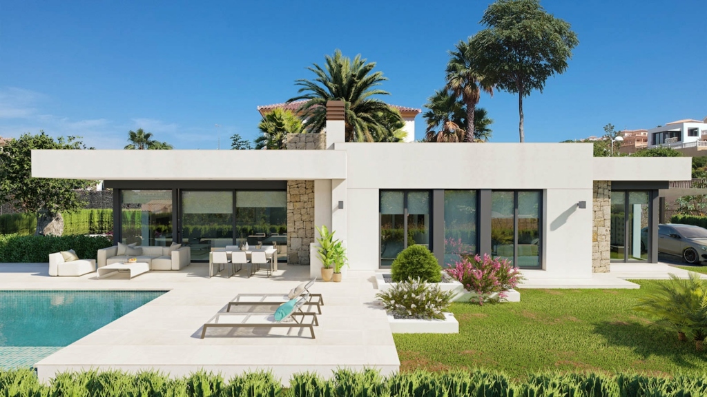 3 bed villa in Calpe