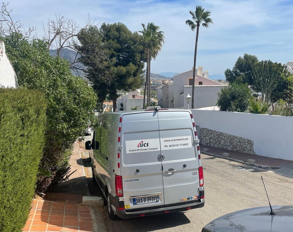 UCS Express Deliveries - Removals from Ireland to Spain