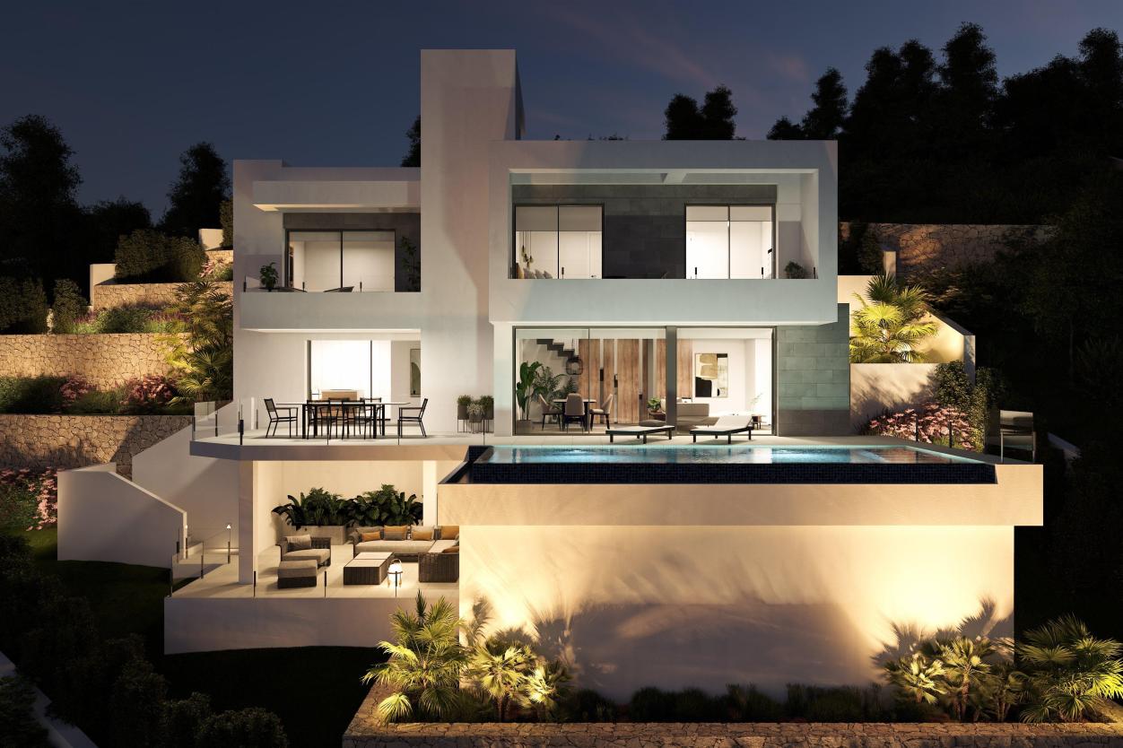 3 bed villas in Benitachell