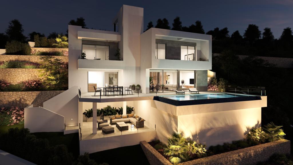 3 bed villas in Benitachell