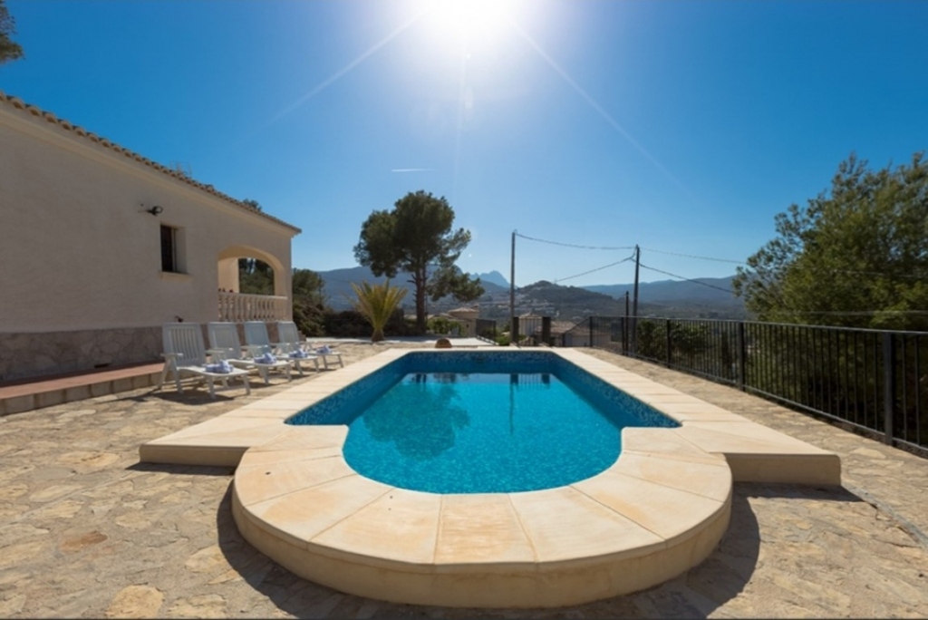3 bed villa in Calpe