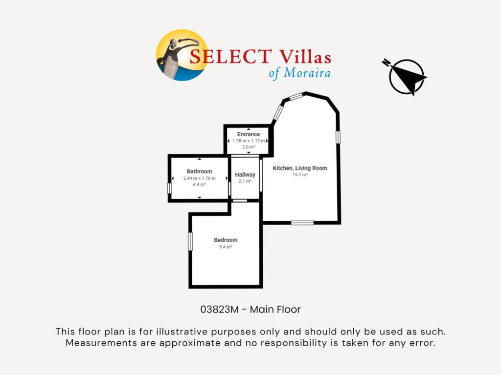 1 bed villa in Moraira